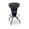 Holland Bar Stool Co Lighted Washington Capitals 30" Swivel Bar Stool L500030WshCapBlkVinyl - alternate 1